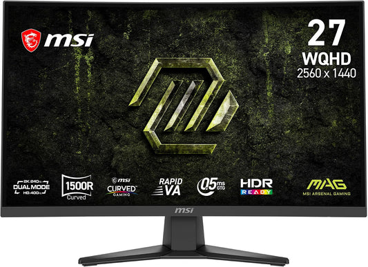 MSI MAG 27 inch 1440p 240Hz/400Hz dual mode gaming monitor