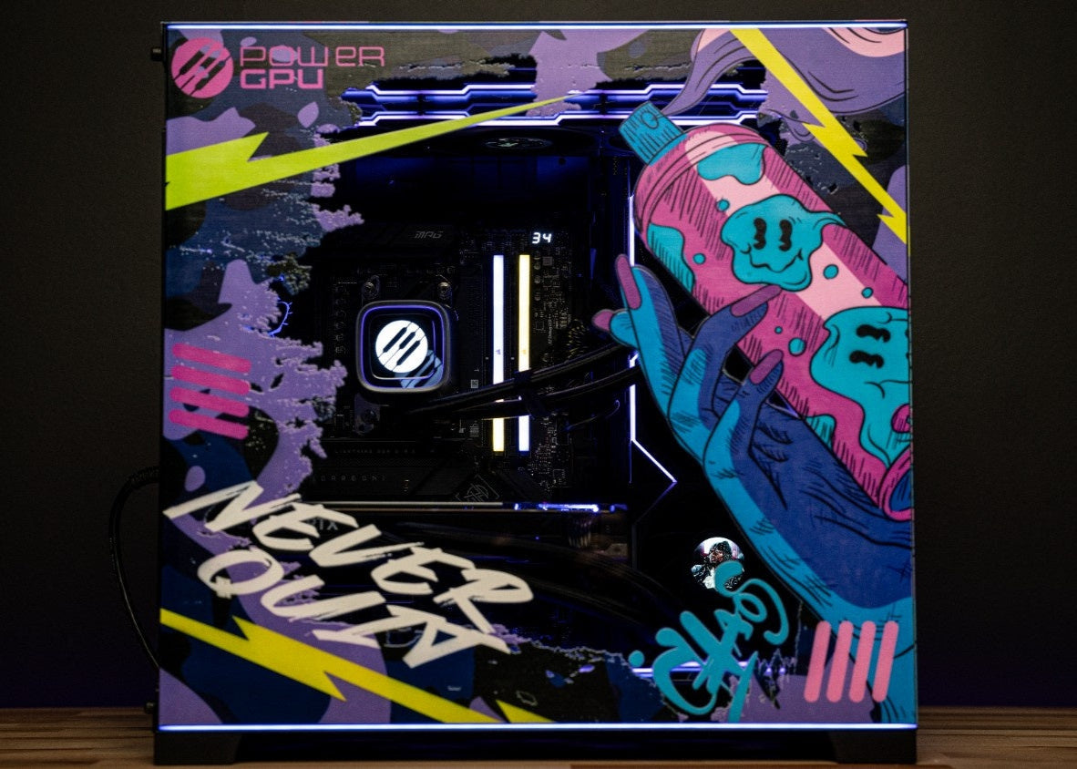 KAI CENAT custom gaming PC by PowerGPU