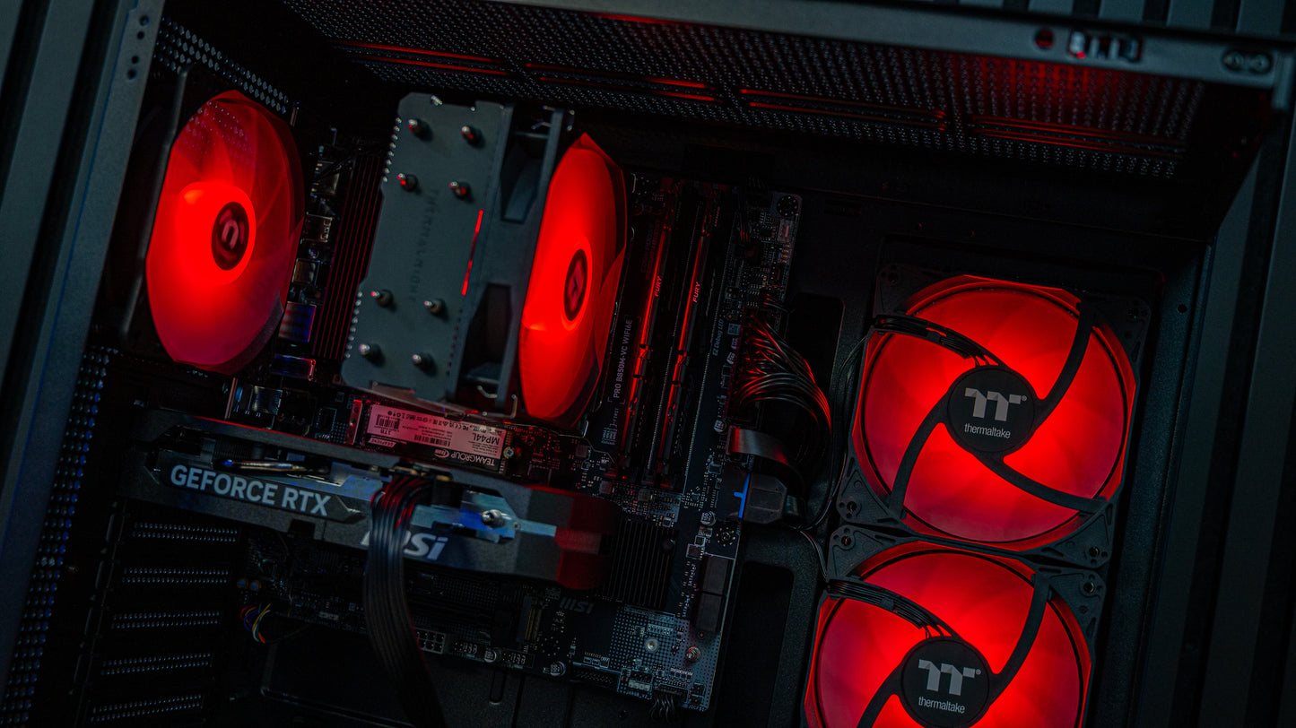 PowerStarter AMD RTX 5060 Gaming PC Bundle