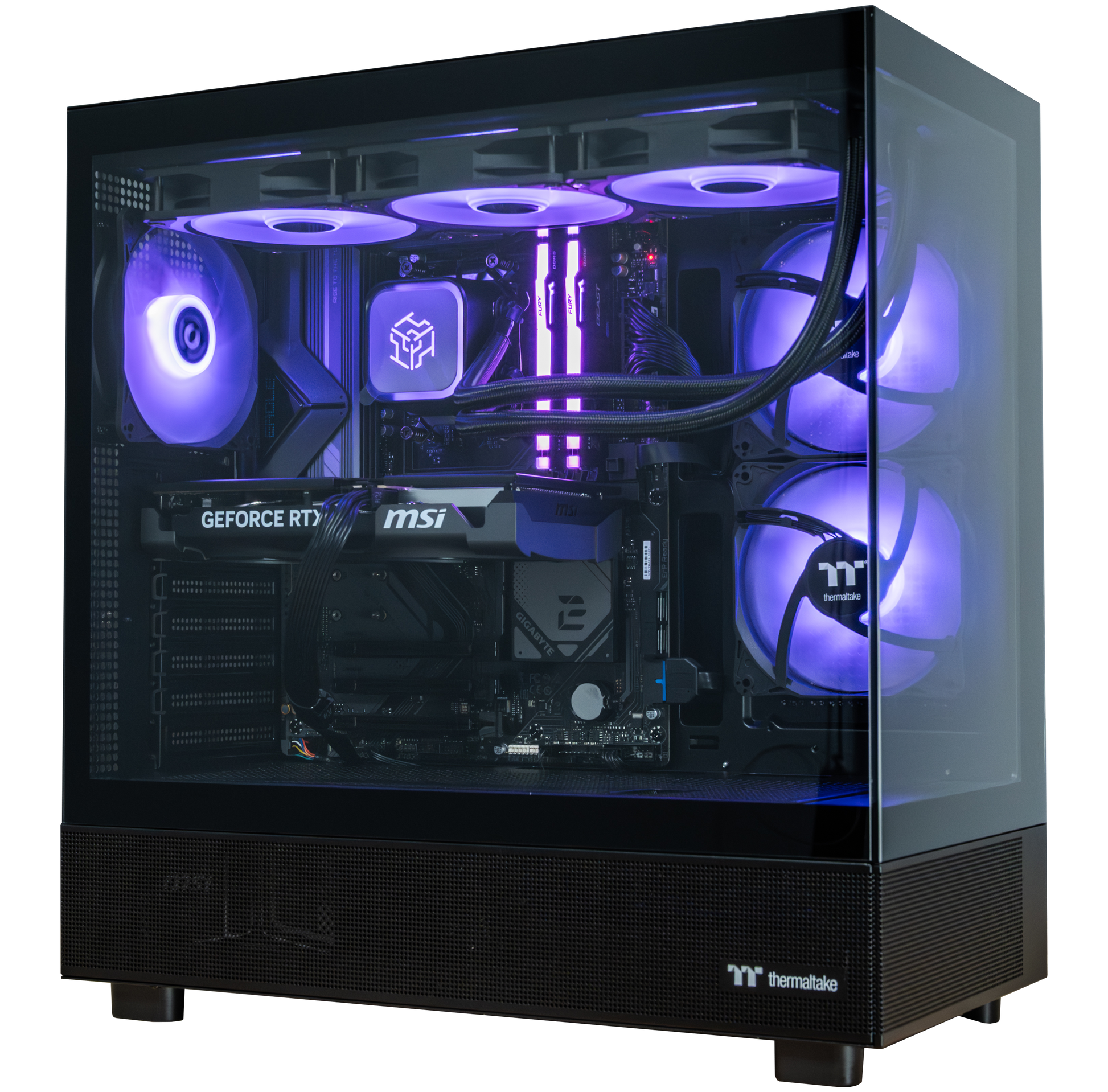 Flux RTX 5060 Ti Ready to Ship gaming PC - 1080p 144fps Built by PowerGPU