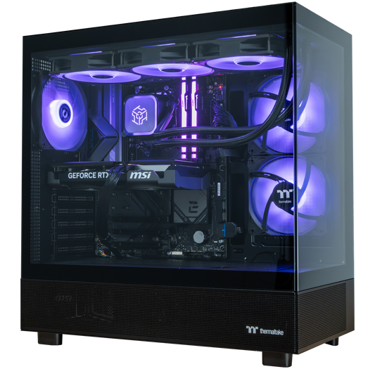 Flux RTX 5060 Ti Ready to Ship gaming PC - 1080p 144fps Built by PowerGPU