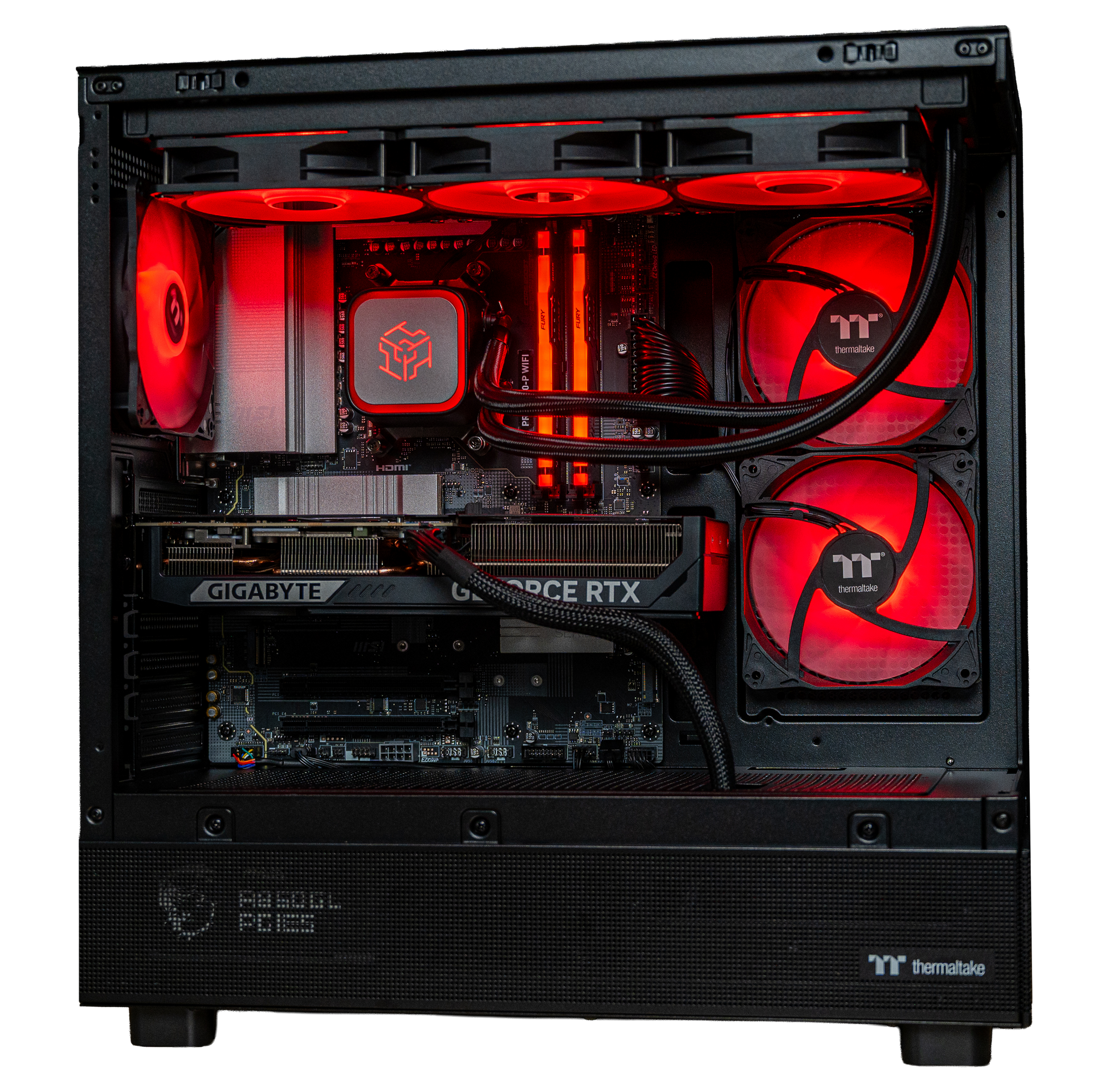 PowerPrime Intel RTX 5070 gaming PC hand-built by PowerGPU — 1440p high-refresh