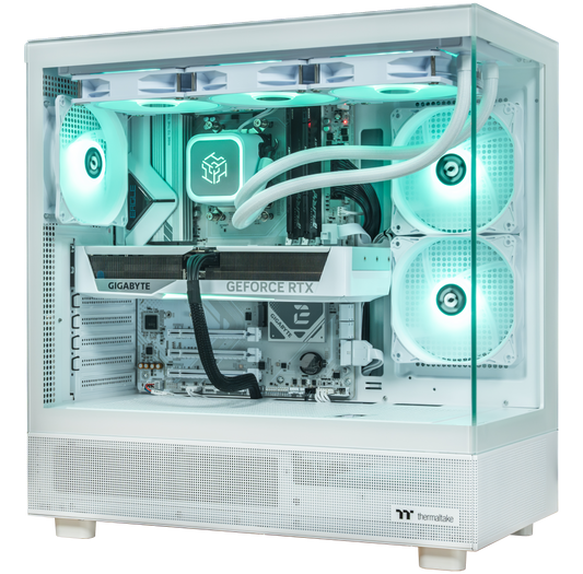 Seafoam RTX 5070 Gaming PC