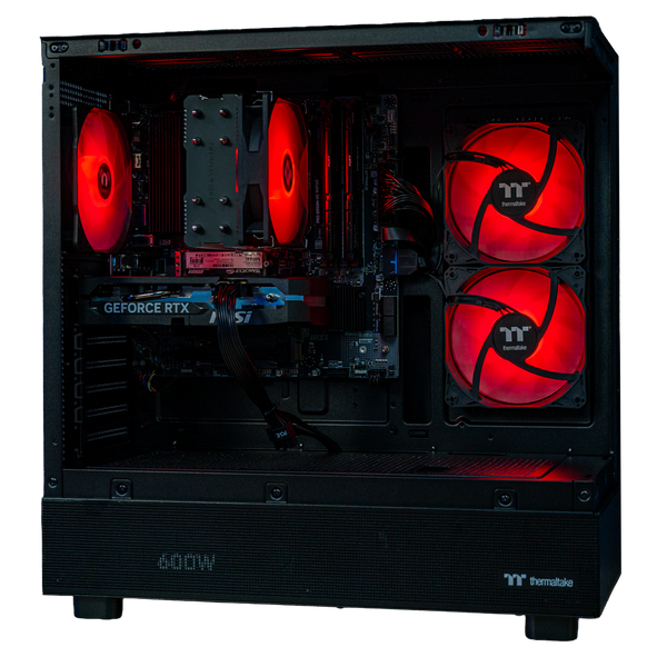 PowerStarter AMD RTX 5060 gaming PC hand-built by PowerGPU in Wake Forest NC